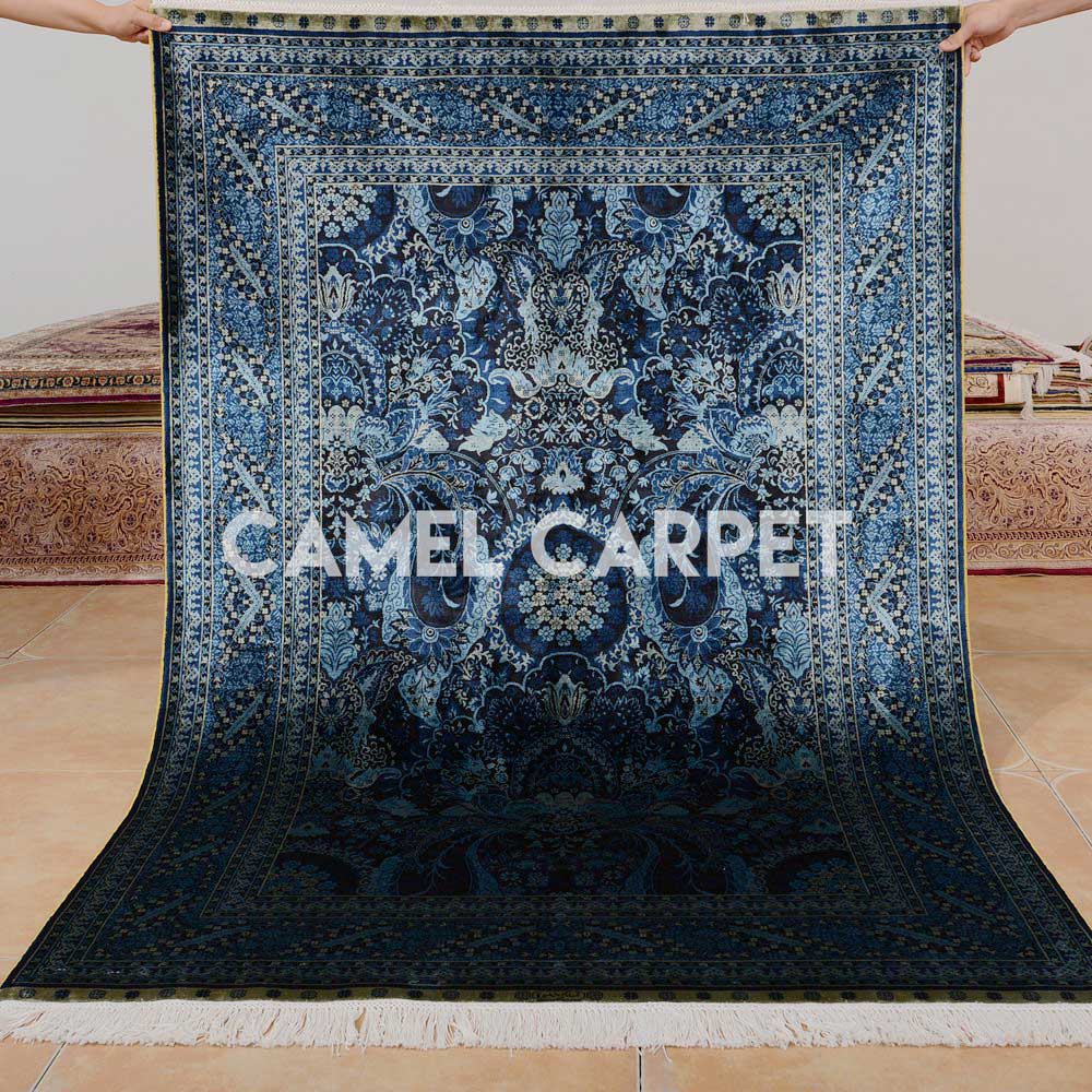 Hand Knotted Traditional Navy Area Rugs.jpg